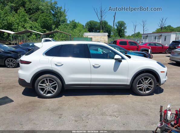 WP1AA2AYXLDA00035 2020 PORSCHE CAYENNE White Вид задньої частини салону