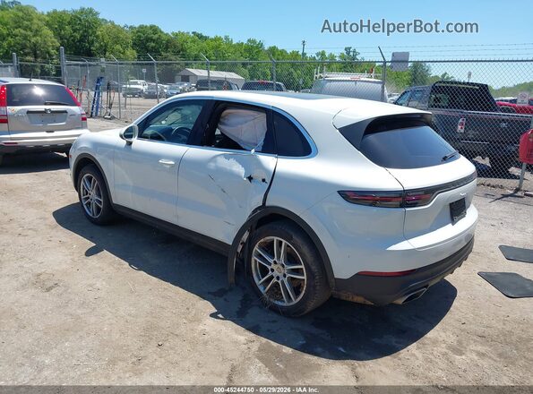 WP1AA2AYXLDA00035 2020 PORSCHE CAYENNE White Задня ліва чверть