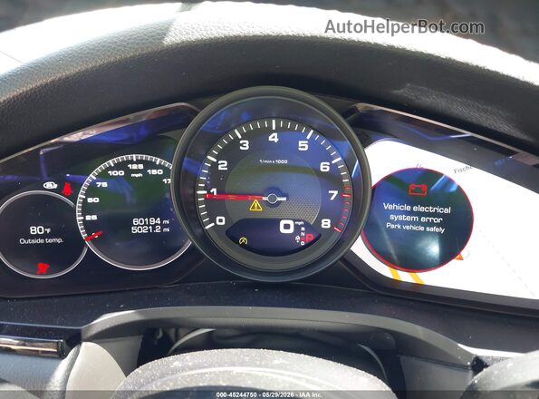 WP1AA2AYXLDA00035 2020 PORSCHE CAYENNE White Вид задніх сидінь