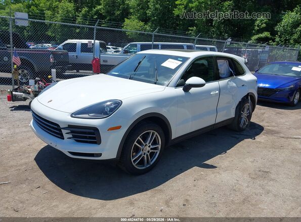 WP1AA2AYXLDA00035 2020 PORSCHE CAYENNE White Передня ліва чверть