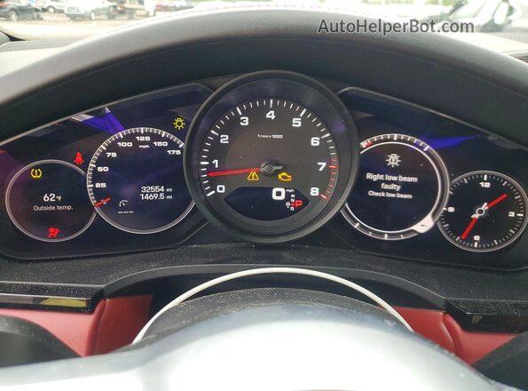 WP1AA2AYXPDA04737 2023 PORSCHE CAYENNE Gray ხელსაწყოთა პანელის ხედი