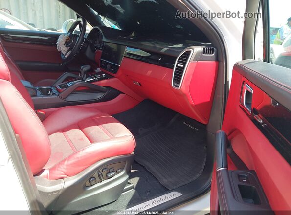 WP1AA2AYXPDA07959 2023 PORSCHE CAYENNE White Вид салону спереду