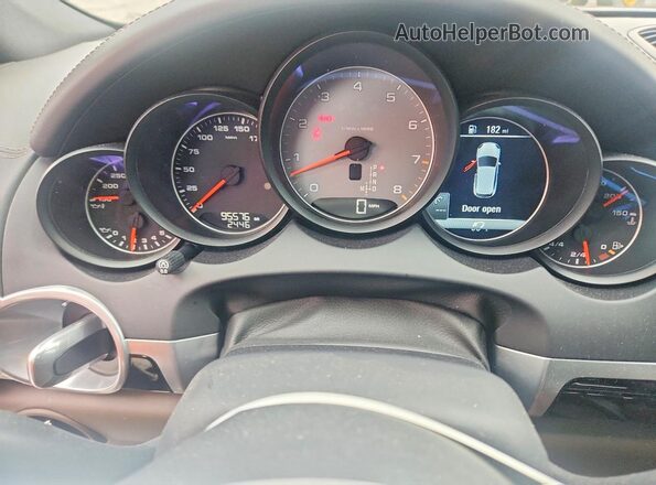 WP1AB2A24GLA96216 2016 PORSCHE CAYENNE Black 