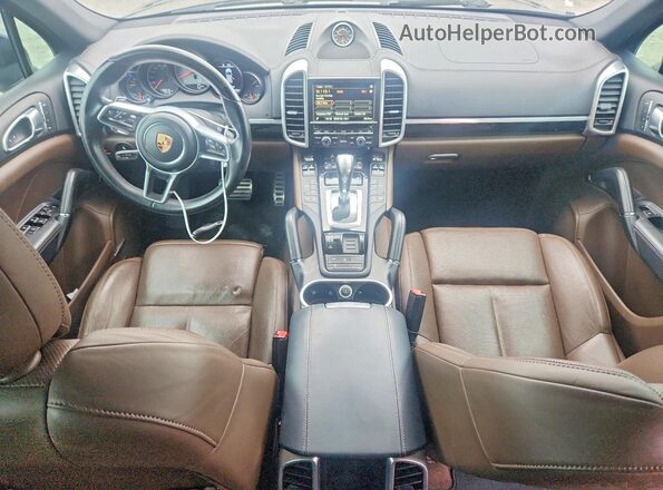 WP1AB2A24GLA96216 2016 PORSCHE CAYENNE Black 