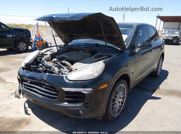 WP1AB2A24HLA52959 2017 PORSCHE CAYENNE Black Vista tres cuartos delantera izquierda