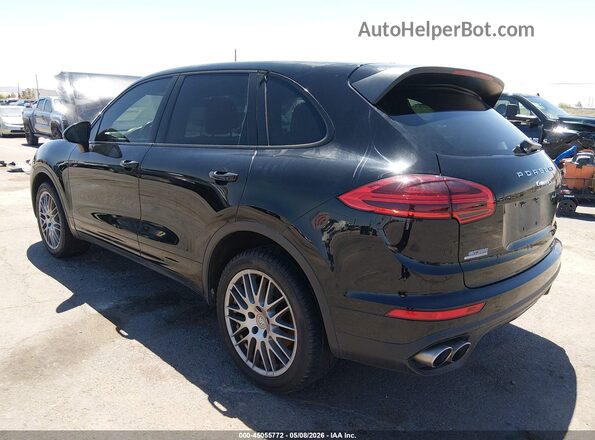 WP1AB2A24HLA52959 2017 PORSCHE CAYENNE Black Trasero izquierdo