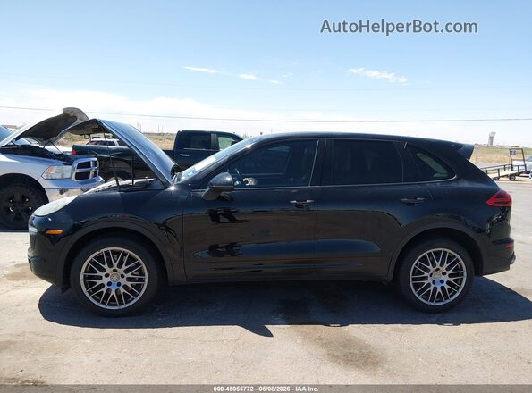 WP1AB2A24HLA52959 2017 PORSCHE CAYENNE Black Vista interior de 360 grados