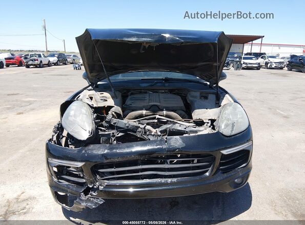 WP1AB2A24HLA52959 2017 PORSCHE CAYENNE Black Vista del cuadro de instrumentos