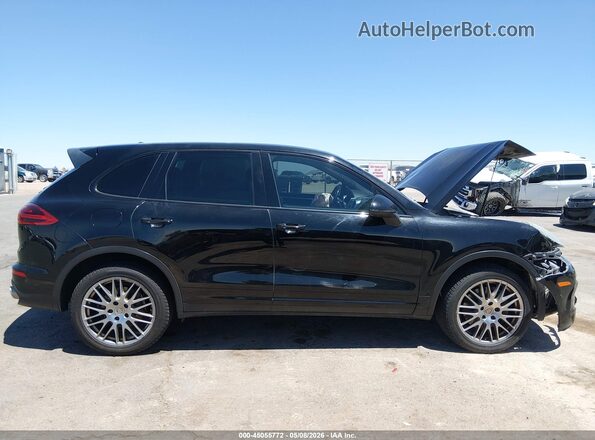 WP1AB2A24HLA52959 2017 PORSCHE CAYENNE Black Vista interior trasera