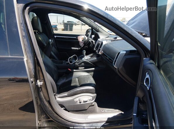 WP1AB2A24HLA52959 2017 PORSCHE CAYENNE Black Vista interior delantera