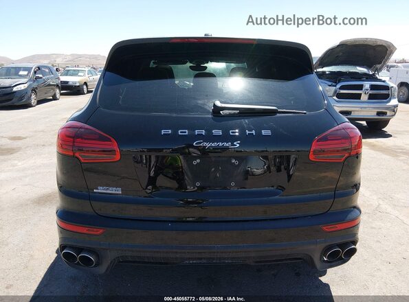 WP1AB2A24HLA52959 2017 PORSCHE CAYENNE Black 