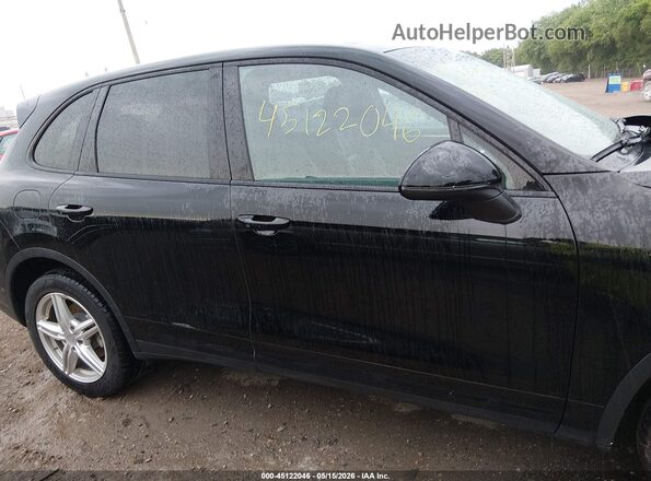 WP1AB2A28HLA53385 2017 PORSCHE CAYENNE Black 