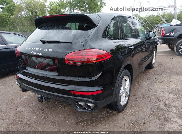 WP1AB2A28HLA53385 2017 PORSCHE CAYENNE Black 