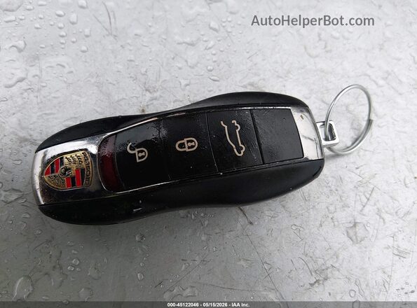 WP1AB2A28HLA53385 2017 PORSCHE CAYENNE Black 