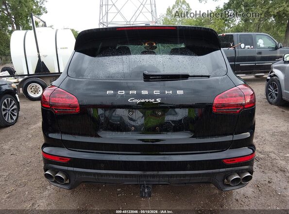 WP1AB2A28HLA53385 2017 PORSCHE CAYENNE Black 