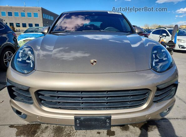 WP1AB2A29GLA92775 2016 PORSCHE CAYENNE Tan 