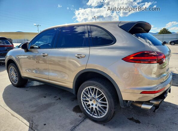 WP1AB2A29GLA92775 2016 PORSCHE CAYENNE Tan 