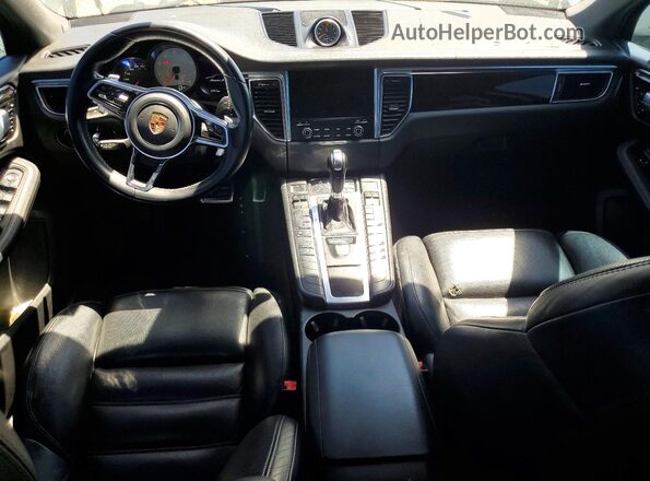 WP1AB2A52HLB16149 2017 PORSCHE MACAN Черный Вид панели приборов