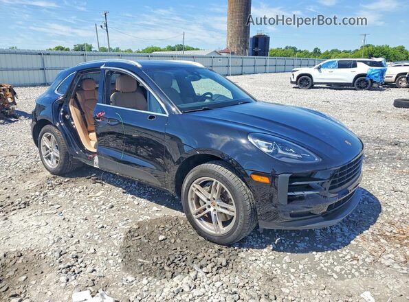 WP1AB2A52LLB31890 2020 PORSCHE MACAN Черный Передняя правая четверть