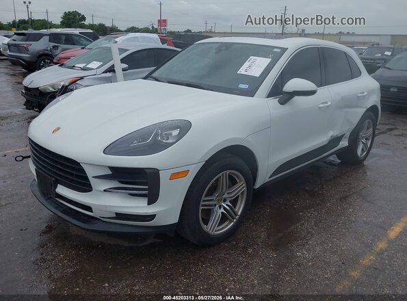 WP1AB2A53LLB32823 2020 PORSCHE MACAN White წინა მარცხენა ხედი სამი მეოთხედიდან