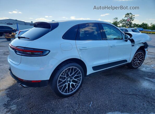 WP1AB2A53MLB35738 2021 PORSCHE MACAN White Задня права чверть