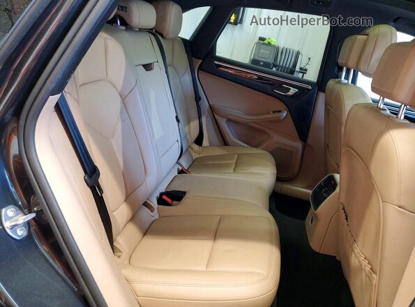 WP1AB2A54LLB36248 2020 PORSCHE MACAN Серый Вид задней части салона