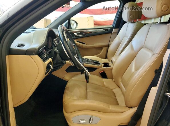 WP1AB2A54LLB36248 2020 PORSCHE MACAN Серый Вид салона спереди