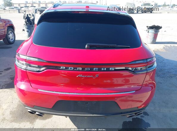 WP1AB2A54MLB34727 2021 PORSCHE MACAN Красный 