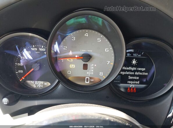 WP1AB2A54MLB34727 2021 PORSCHE MACAN Красный Вид задних сидений