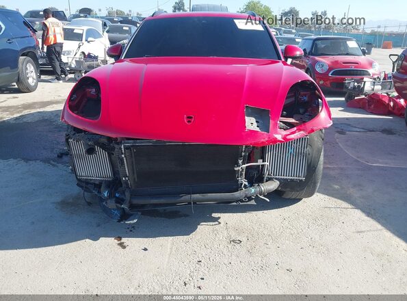 WP1AB2A54MLB34727 2021 PORSCHE MACAN Красный Вид спереди