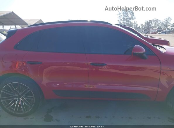 WP1AB2A54MLB34727 2021 PORSCHE MACAN Красный Панорамный вид салона 360°