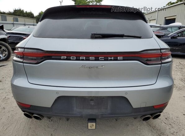 WP1AB2A55LLB32001 2020 PORSCHE MACAN Серебряный Вид сзади