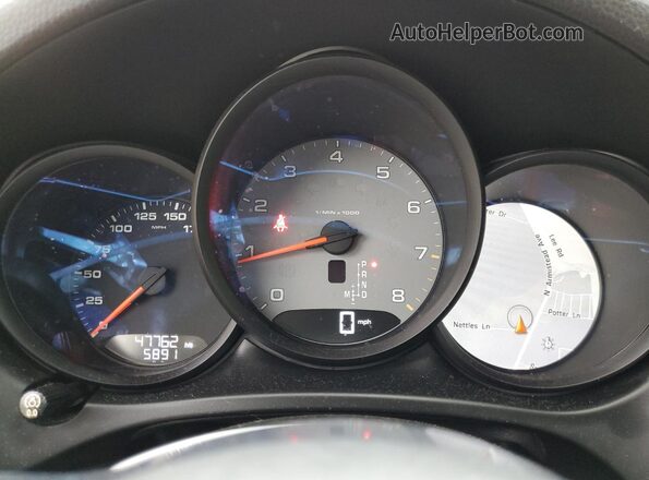 WP1AB2A55LLB32001 2020 PORSCHE MACAN Серебряный Вид щитка приборов