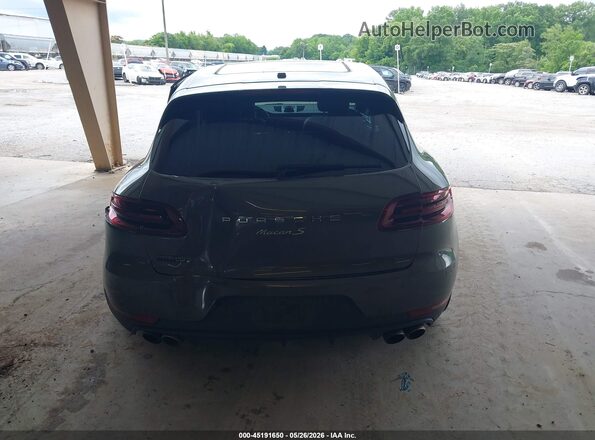 WP1AB2A57GLB49890 2016 PORSCHE MACAN Gray 