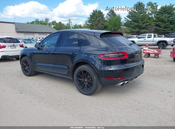 WP1AB2A58HLB16155 2017 PORSCHE MACAN Black Trasero izquierdo