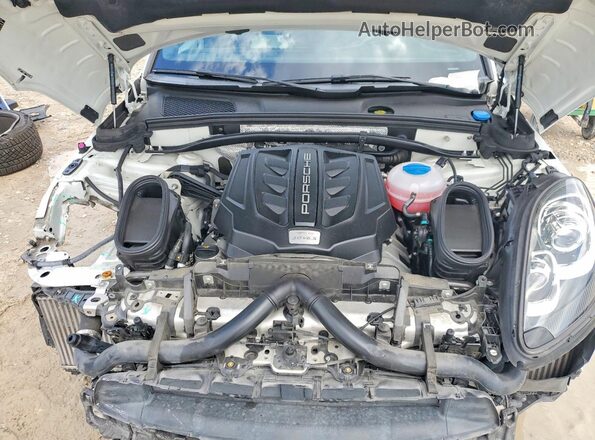 WP1AB2A58JLB33320 2018 PORSCHE MACAN White Շարժիչի բաժամունքի տեսք