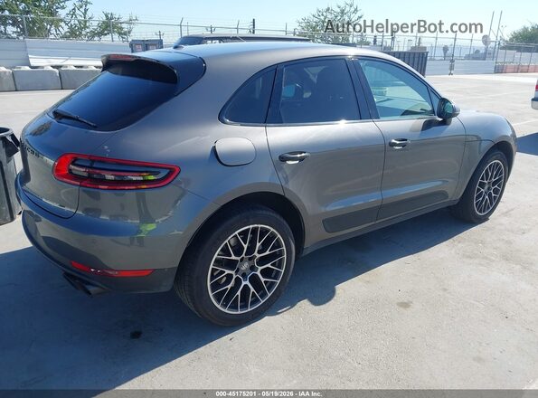 WP1AB2A59JLB34220 2018 PORSCHE MACAN Серый Задняя правая четверть