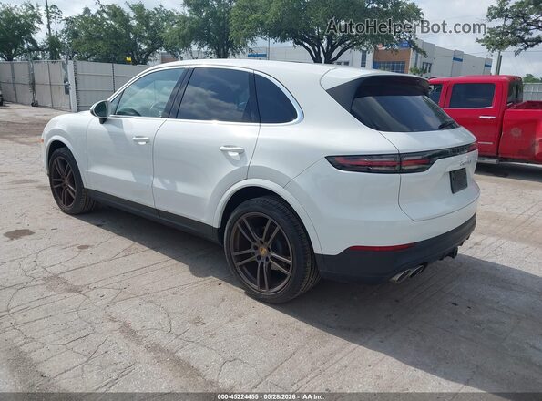 WP1AB2AY7KDA62147 2019 PORSCHE CAYENNE White Задня ліва чверть