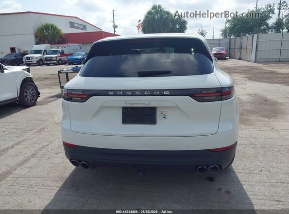 WP1AB2AY7KDA62147 2019 PORSCHE CAYENNE White 