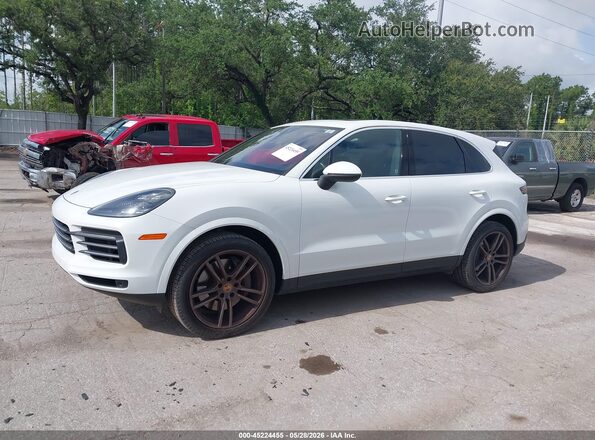 WP1AB2AY7KDA62147 2019 PORSCHE CAYENNE White Панорамний вид салону 360°