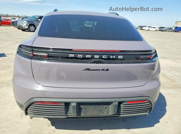 WP1AB2XA8SL152940 2025 PORSCHE MACAN Purple უკანა ხედი