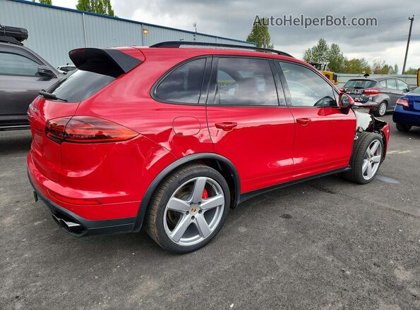 WP1AC2A22GLA88340 2016 PORSCHE CAYENNE Red 