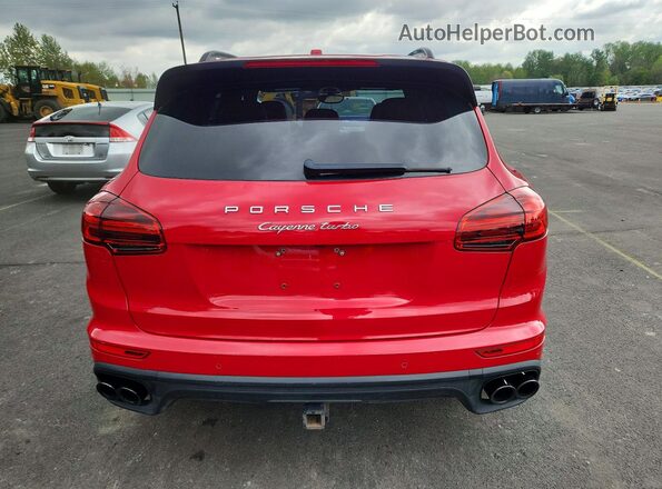 WP1AC2A22GLA88340 2016 PORSCHE CAYENNE Red 