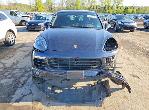 WP1AE2A26GLA63001 2016 PORSCHE CAYENNE Black Вид спереду