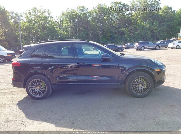 WP1AE2A29HLA68601 2017 PORSCHE CAYENNE Black Vista interior trasera