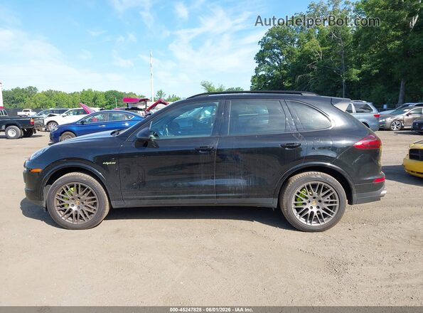 WP1AE2A29HLA68601 2017 PORSCHE CAYENNE Black Vista interior de 360 grados