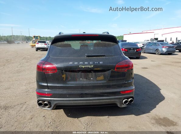 WP1AE2A29HLA68601 2017 PORSCHE CAYENNE Black 