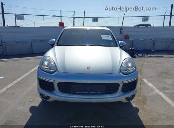 WP1AE2A29HLA74575 2017 PORSCHE CAYENNE Silver 