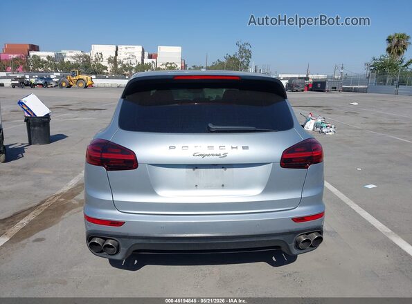 WP1AE2A29HLA74575 2017 PORSCHE CAYENNE Silver 