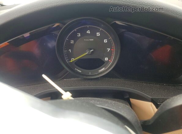 WP1AE2AY0KDA51448 2019 PORSCHE CAYENNE White ხელსაწყოთა პანელის ხედი